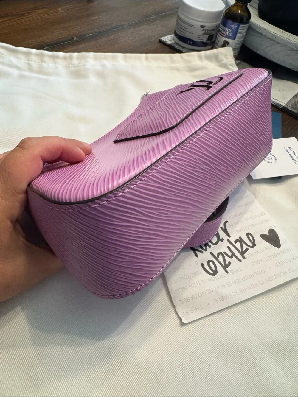 Louis Vuitton Lilac Marellini